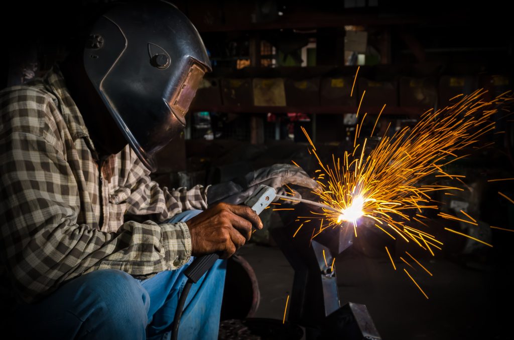 welder at work