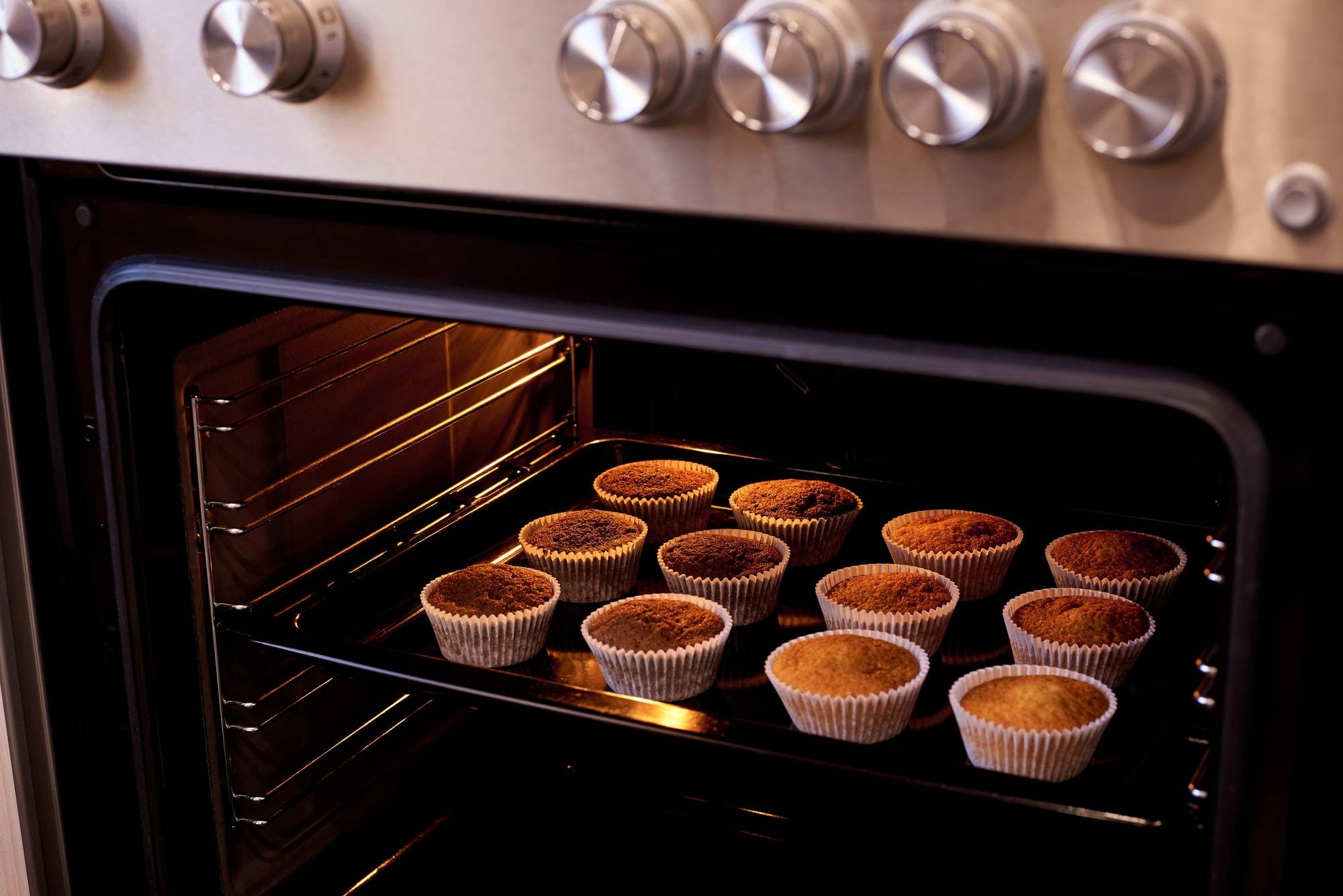 Oven baked cupcakes